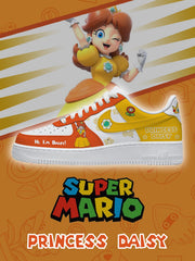 Princess Daisy V.1 Custom Air-Style Sneakers