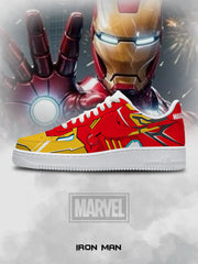 Zapatillas Air-Style personalizadas de Iron Man V.1