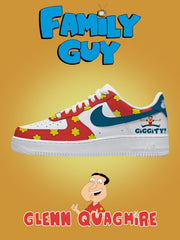 Glenn Quagmire V.1 Custom Air-Style Sneakers