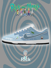 Rick Sanchez V.2 Custom SB-Style Sneakers