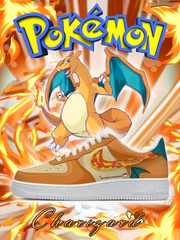 Zapatillas Air-Style personalizadas Charizard Style 2 n.° 0006