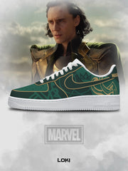 Zapatillas deportivas personalizadas estilo Air de Loki V.1