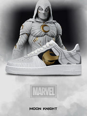 Zapatillas deportivas personalizadas estilo aire Moon Knight V.1