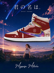 Mitsuha Miyamizu V.2 Custom TS High Sneakers