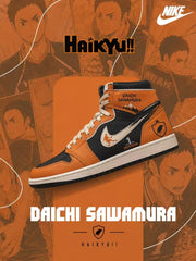 Daichi Sawamura V.3 Custom High-Top Sneakers