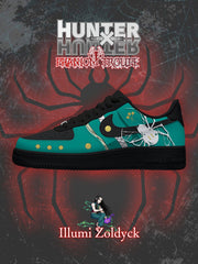 Zapatillas deportivas personalizadas estilo Air de Illumi Zoldyck