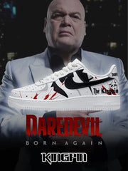 Kingpin-Wilson Fisk V.1 Custom Air-Style Sneakers