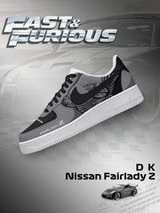 DK Fairlady Z Custom Air-Style Sneakers