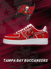 Zapatillas deportivas personalizadas estilo Air de Tampa Bay Football V.2
