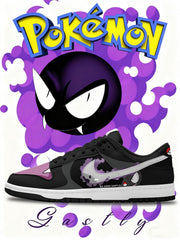 Gastly V.1 Custom SB-Style Sneakers