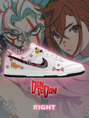 Okarun und Momo V.1 Custom SB-Style Sneakers
