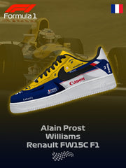 Williams F.1 Custom Air-Style Sneakers
