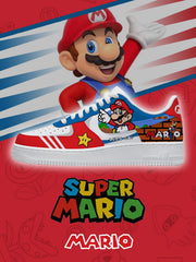Mario V.2 Custom Air-Style Sneakers