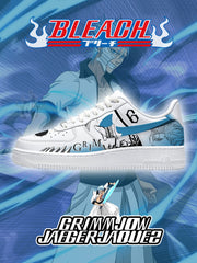 Grimmjow Jaegerjaquez Custom Air-Style Sneakers