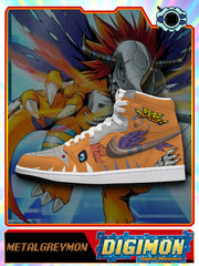 MetalGreymon V.1 Custom High-Top Sneakers