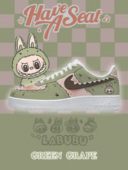 Green Grape V.1 Custom Air-Style Sneakers