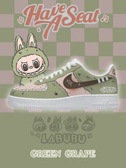 Green Grape V.2 Custom Air-Style Sneakers