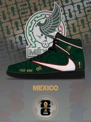 World Cup 2026 Mexico V.1 Custom TS High Sneakers