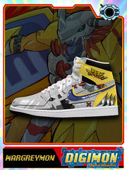 WarGreymon V.1 Custom High-Top Sneakers