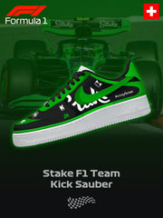 Sauber F.1 Custom Air-Style Sneakers