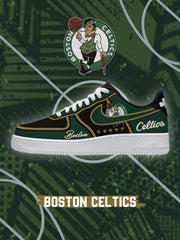 Zapatillas deportivas personalizadas estilo Air de Boston Basketball V.2