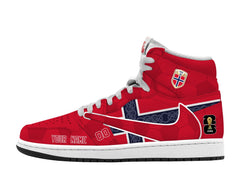 World Cup 2026 Norway V.1 Custom TS High Sneakers