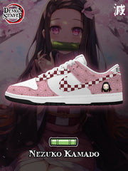 Nezuko Kamado V.2 Custom SB-Style Sneakers