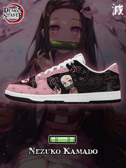 Nezuko Kamado V.3 Custom SB-Style Sneakers