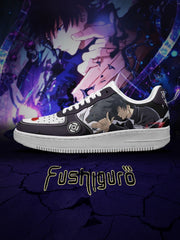 Megumi Fushiguro Nr. 3 Custom Air-Style Sneakers
