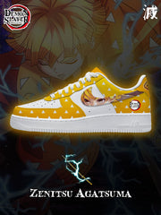 Zapatillas Zenitsu Agatsuma estilo Air personalizadas