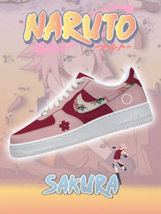 Zapatillas Sakura Haruno personalizadas estilo Air
