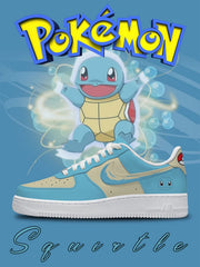 Nr. 0007 Squirtle Custom Air-Style Sneakers