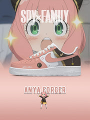 Anya Forger Custom Air-Style Sneakers