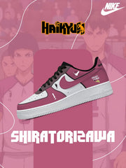 Shiratorizawa Academy Custom Air-Style Sneakers