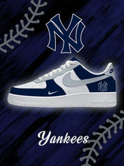 Zapatillas Air-Style personalizadas de béisbol de Nueva York