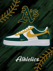 Zapatillas deportivas Air-Style personalizadas de Oakland Baseball