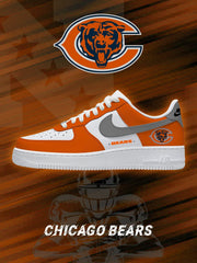 Chicago Football Custom Air-Style Sneakers