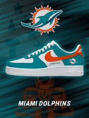 Zapatillas Air-Style personalizadas de Miami Football