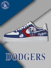 Zapatillas deportivas personalizadas estilo Air de Los Ángeles Baseball V.2