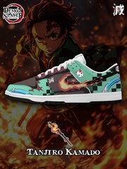 Zapatillas deportivas estilo SB personalizadas Tanjiro Kamado V.4