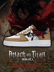 Mikasa Ackerman V.1 Custom Air-Style Sneakers