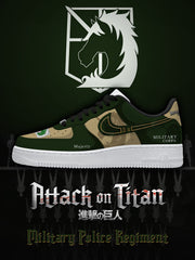 Military Police Regiment V.1 Custom Air-Style Sneakers