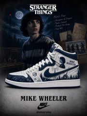Mike Wheeler V.1 Custom High-Top Sneakers