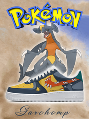 Zapatillas deportivas personalizadas estilo Air Garchomp n.° 0445