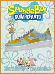Squidward Tentacles V.1 Custom Air-Style Sneakers