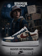 Dustin Henderson V.2 Custom Air-Style Sneakers