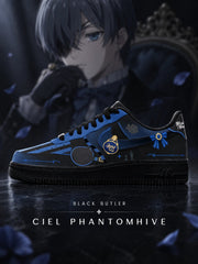Ciel Phantomhive V.2 Custom Air-Style Sneakers
