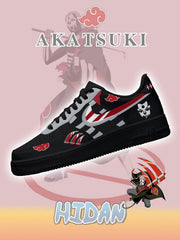 Zapatillas Akatsuki Hidan No.3 personalizadas estilo aire
