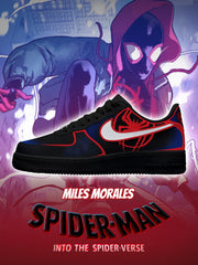 Miles Morales V.1 Custom Air-Style Sneakers