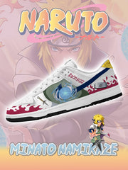Vierter Hokage Minato Namikaze V.1 Custom SB-Style Sneakers